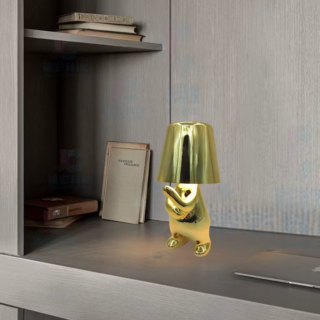 The Aurava Figurine Touch Table Lamp