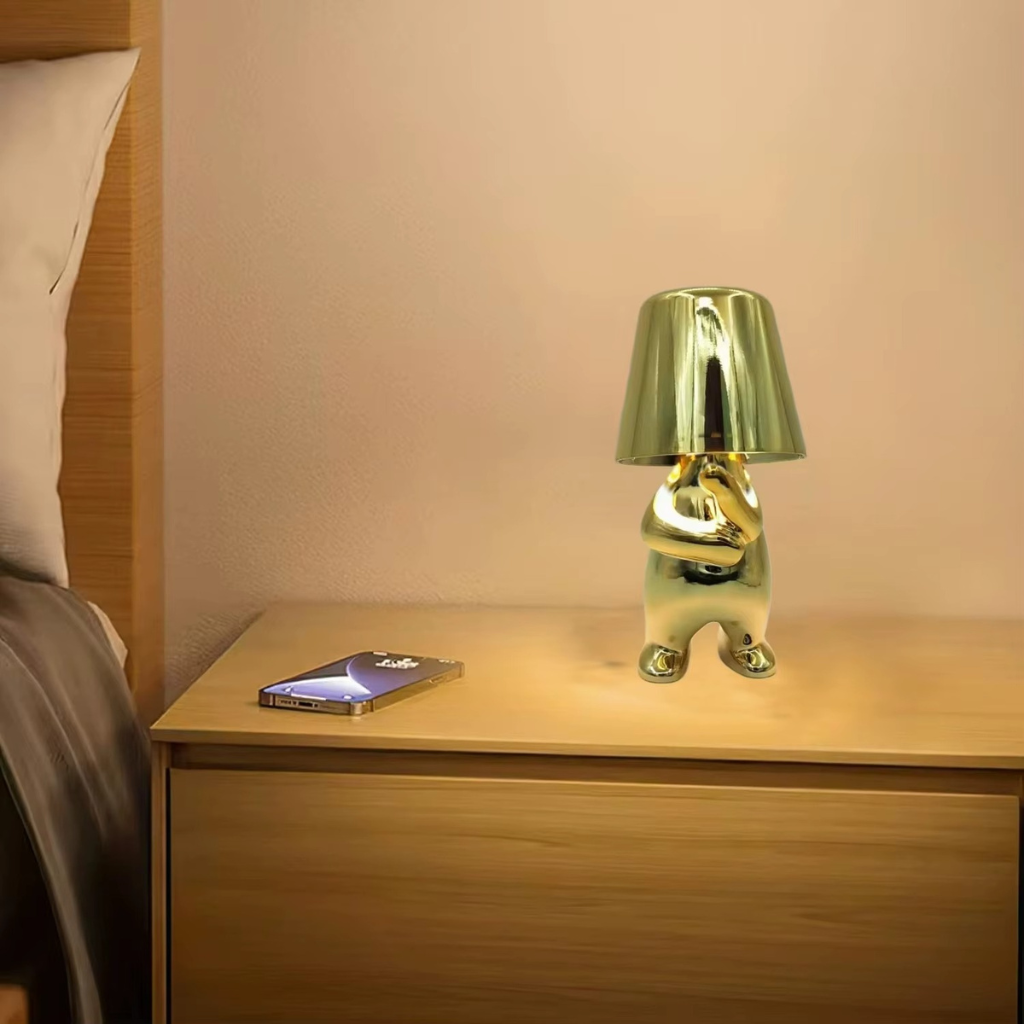 The Aurava Figurine Touch Table Lamp