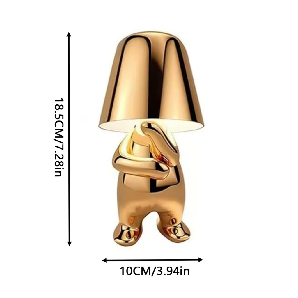 The Aurava Figurine Touch Table Lamp