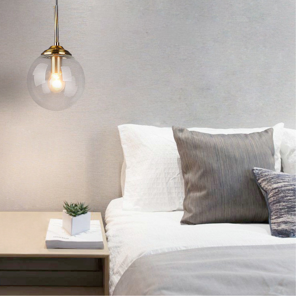 The Aurelia Nordic LED Glass Pendant Light