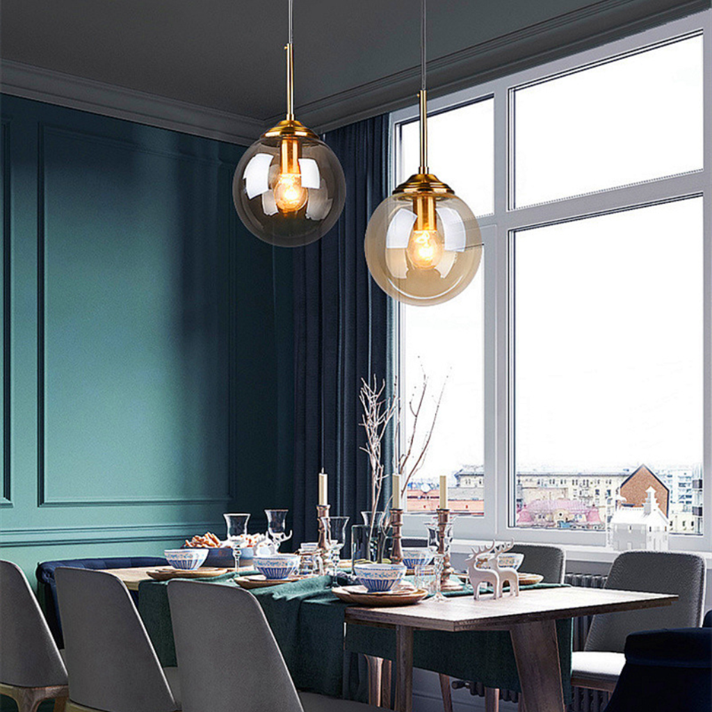 The Aurelia Nordic LED Glass Pendant Light