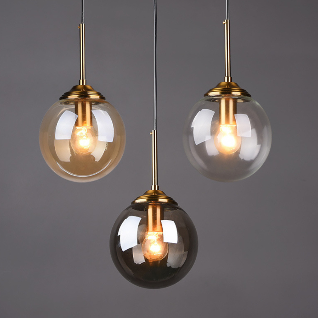The Aurelia Nordic LED Glass Pendant Light