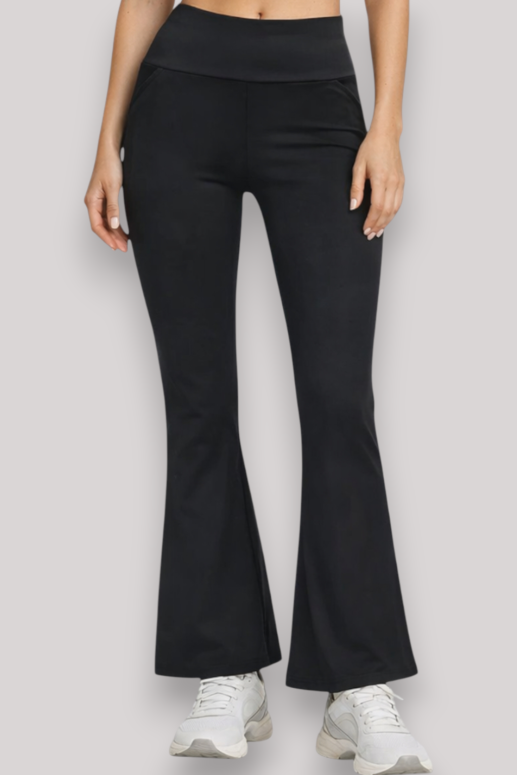 The Aurelie Women's Yoga Leggings High Waist Flared Sculpting Trousers