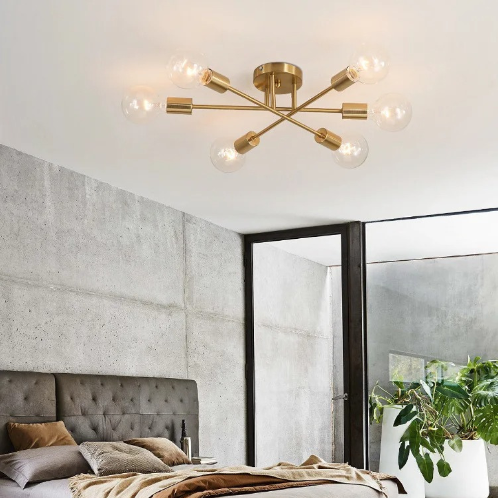 The Aurix Modern Nordic Sputnik Chandelier