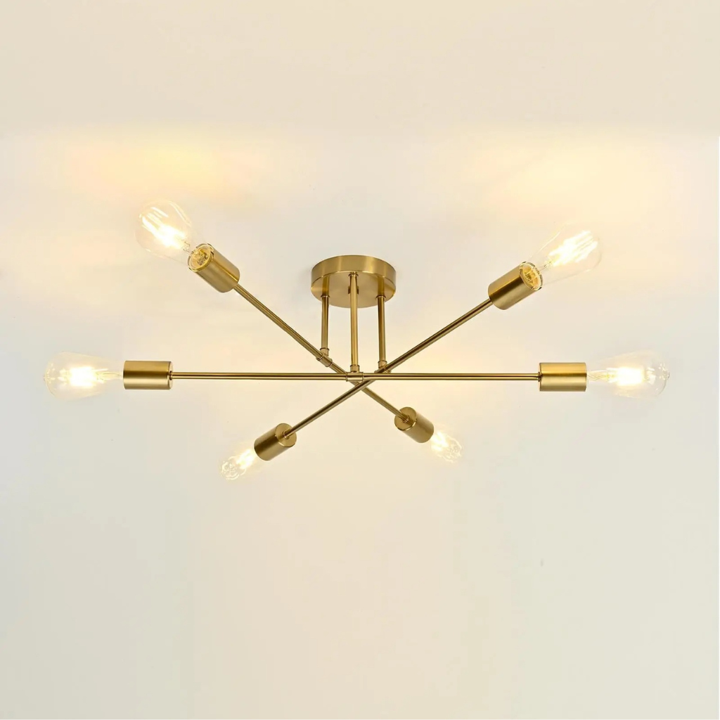 The Aurix Modern Nordic Sputnik Chandelier