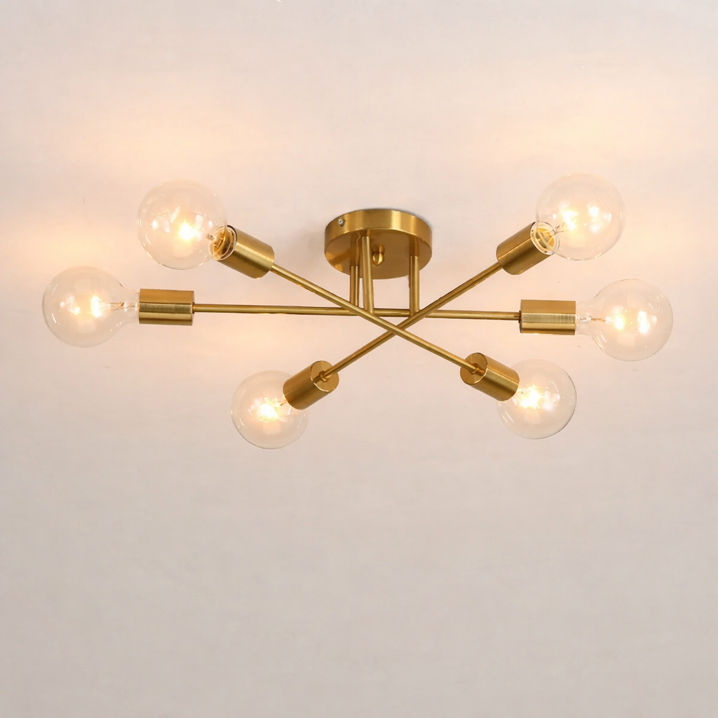 The Aurix Modern Nordic Sputnik Chandelier