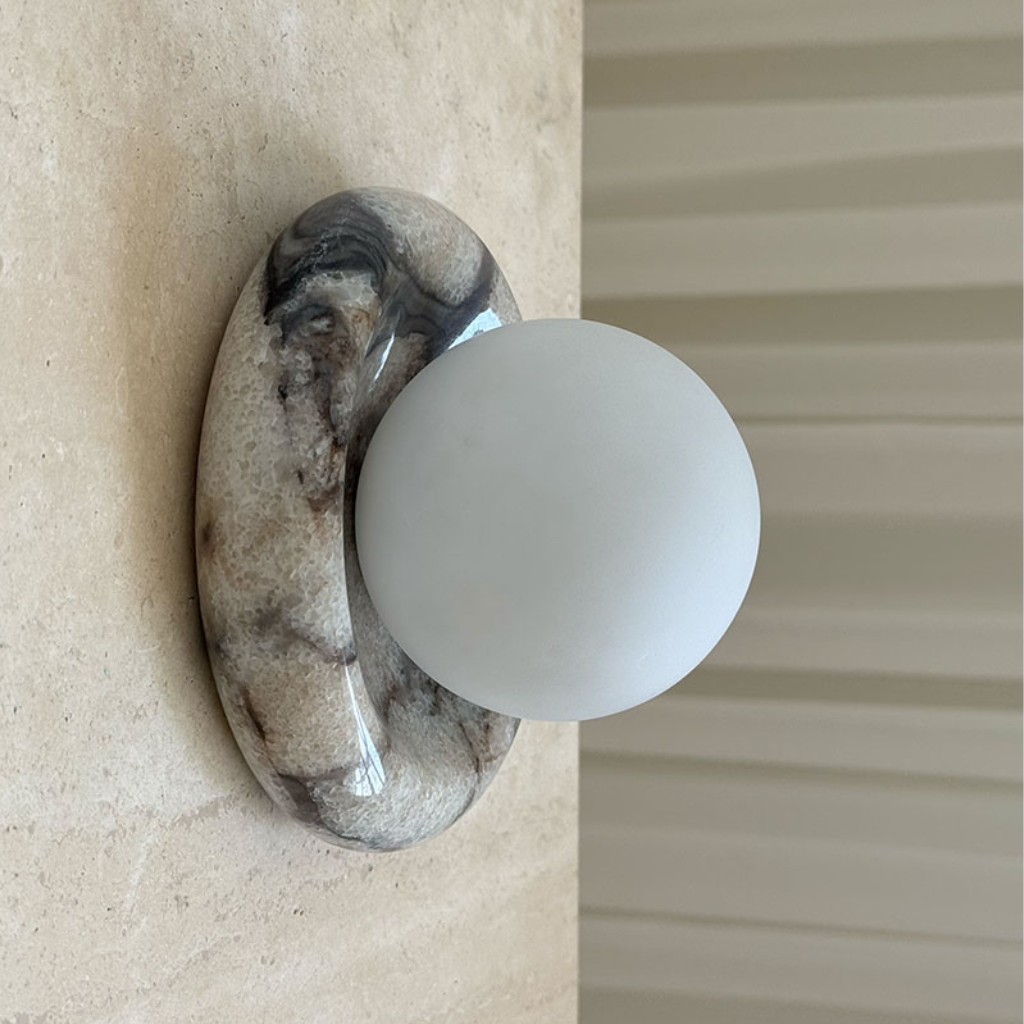 The Aurjade French Jade Wall Light