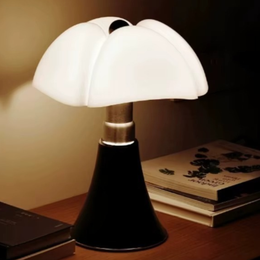 The Batelle Vintage Styled Bauhaus Petal Table Lamp