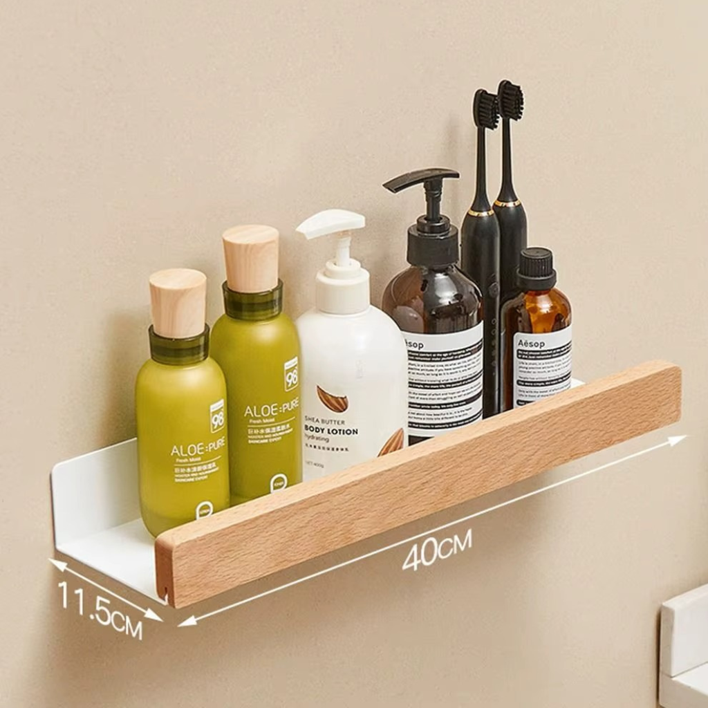 The Bathora Waterproof Bathroom Storage Shelf