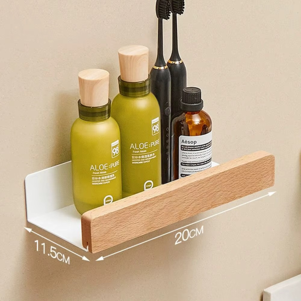The Bathora Waterproof Bathroom Storage Shelf