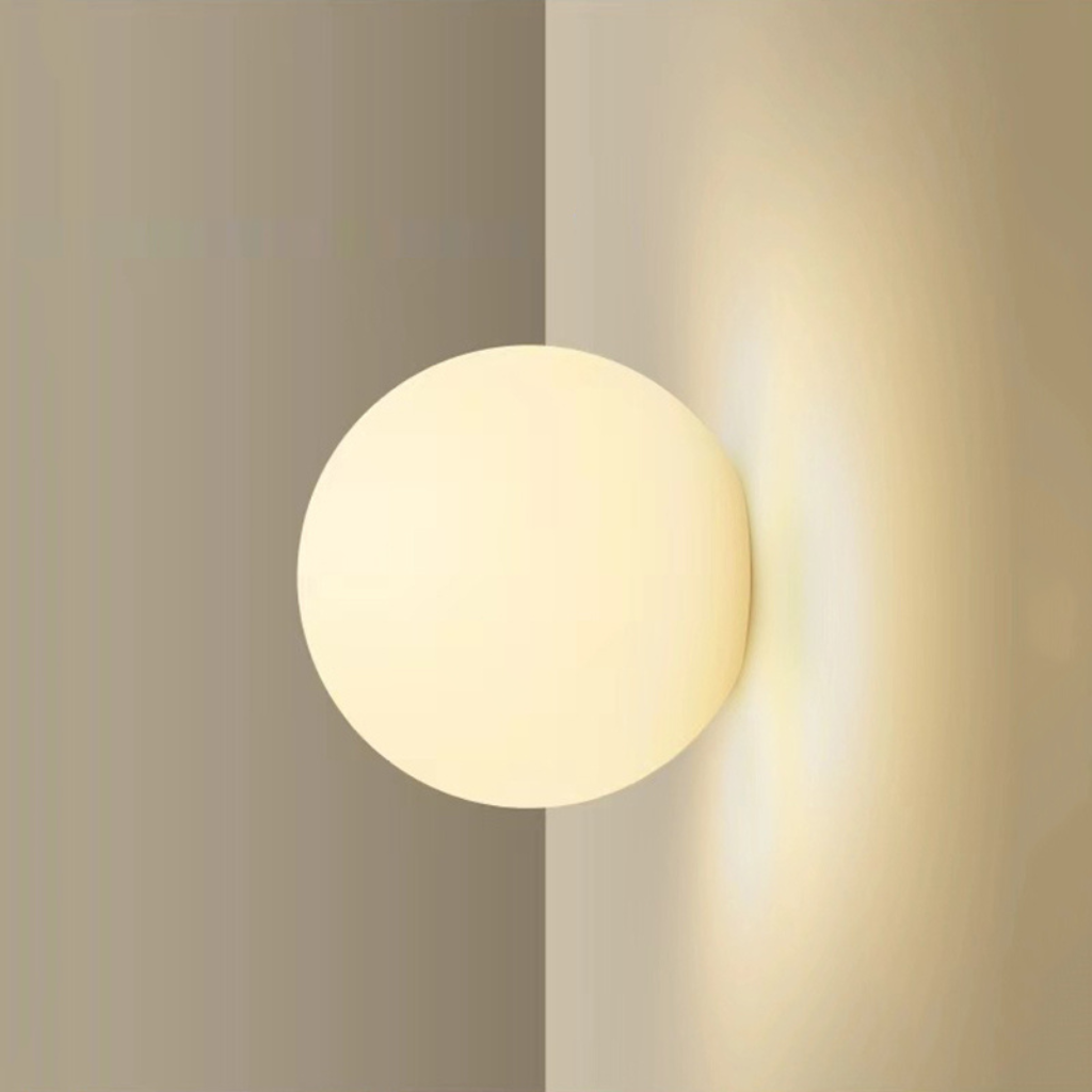 The Bauvera Bauhaus Glass Wall Light