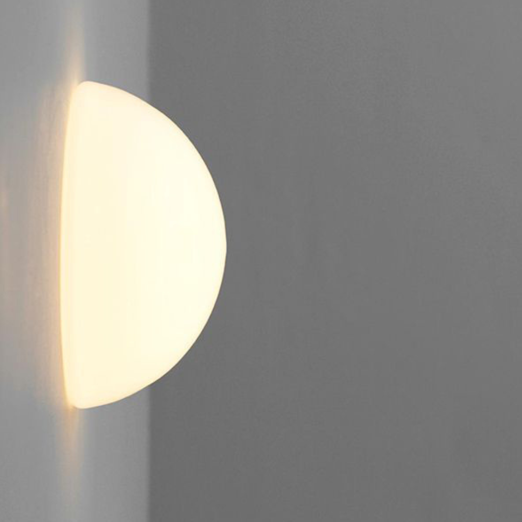 The Bauvera Bauhaus Glass Wall Light
