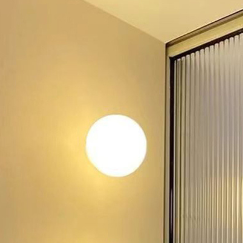 The Bauvera Bauhaus Glass Wall Light