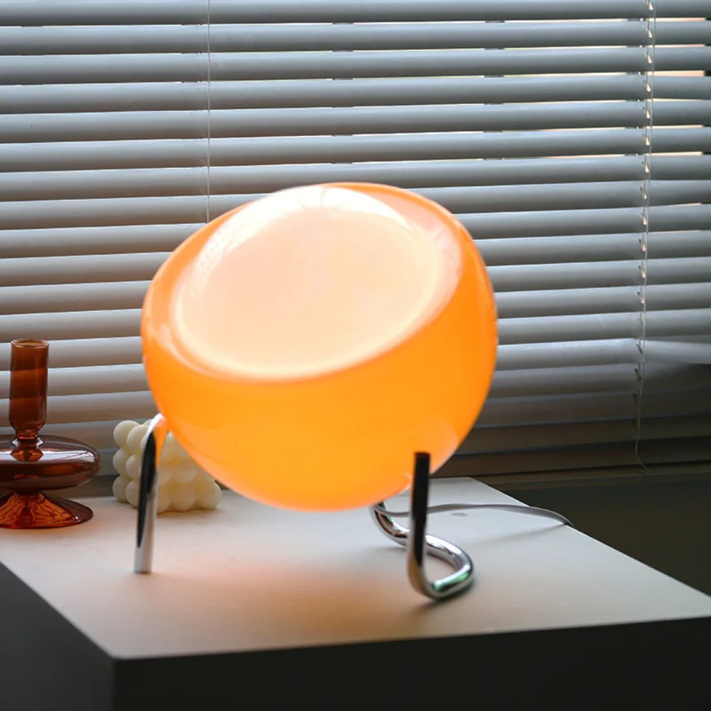 The Bauvera Bauhaus Glass Table Lamp