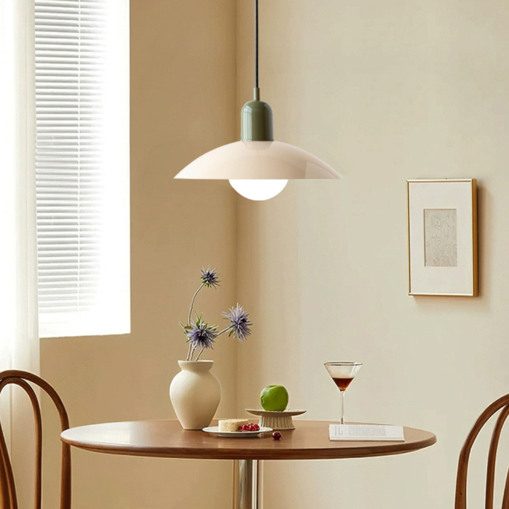 The Bauvora Nordic Bauhaus Macaron Pendant Light