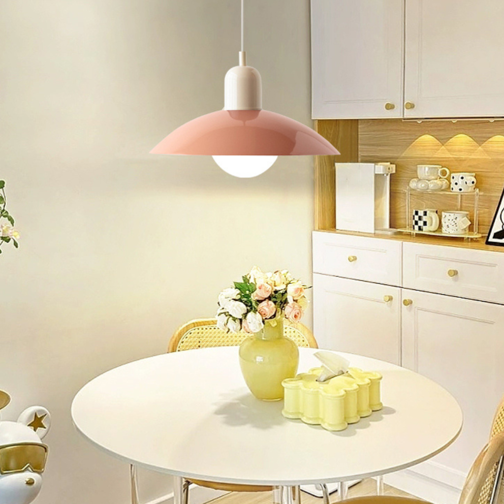 The Bauvora Nordic Bauhaus Macaron Pendant Light