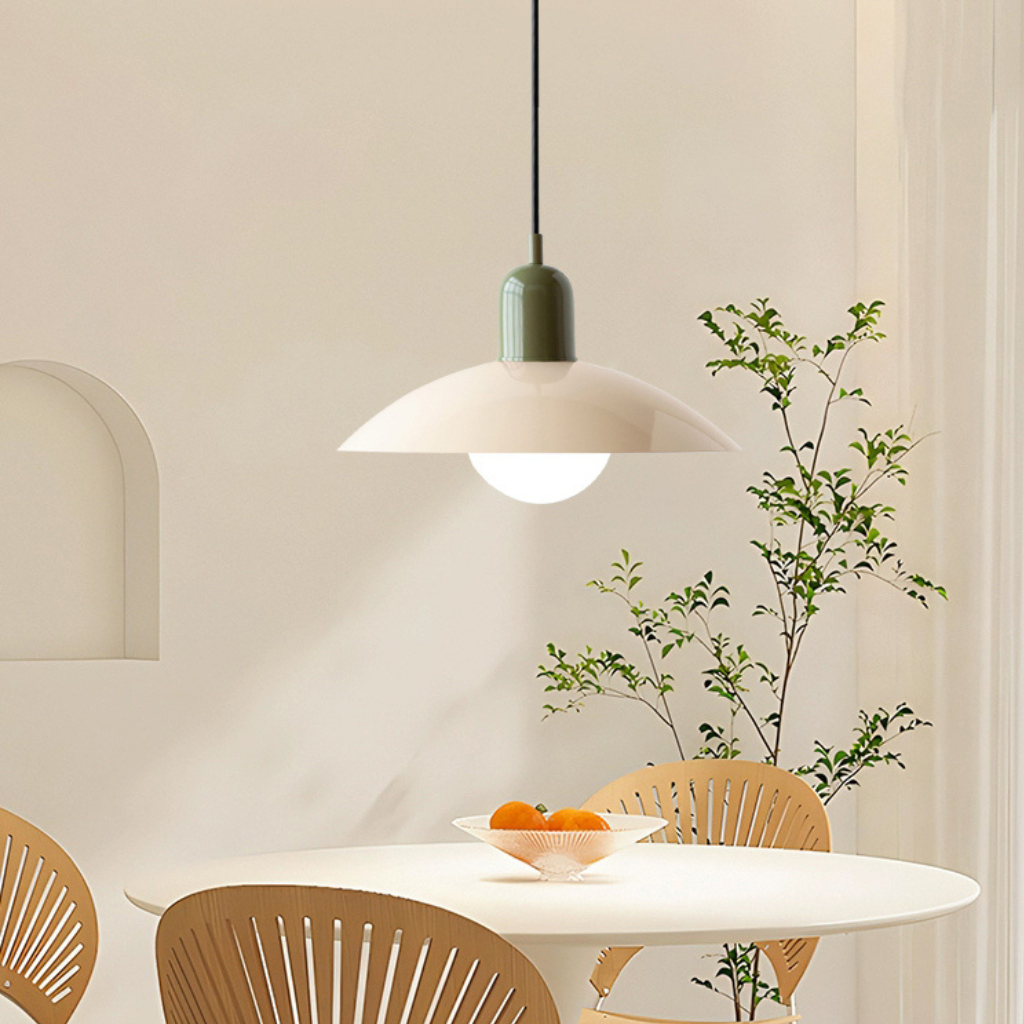 The Bauvora Nordic Bauhaus Macaron Pendant Light