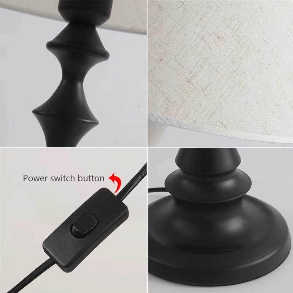 The Bellora Modern Bedside Table Lamp