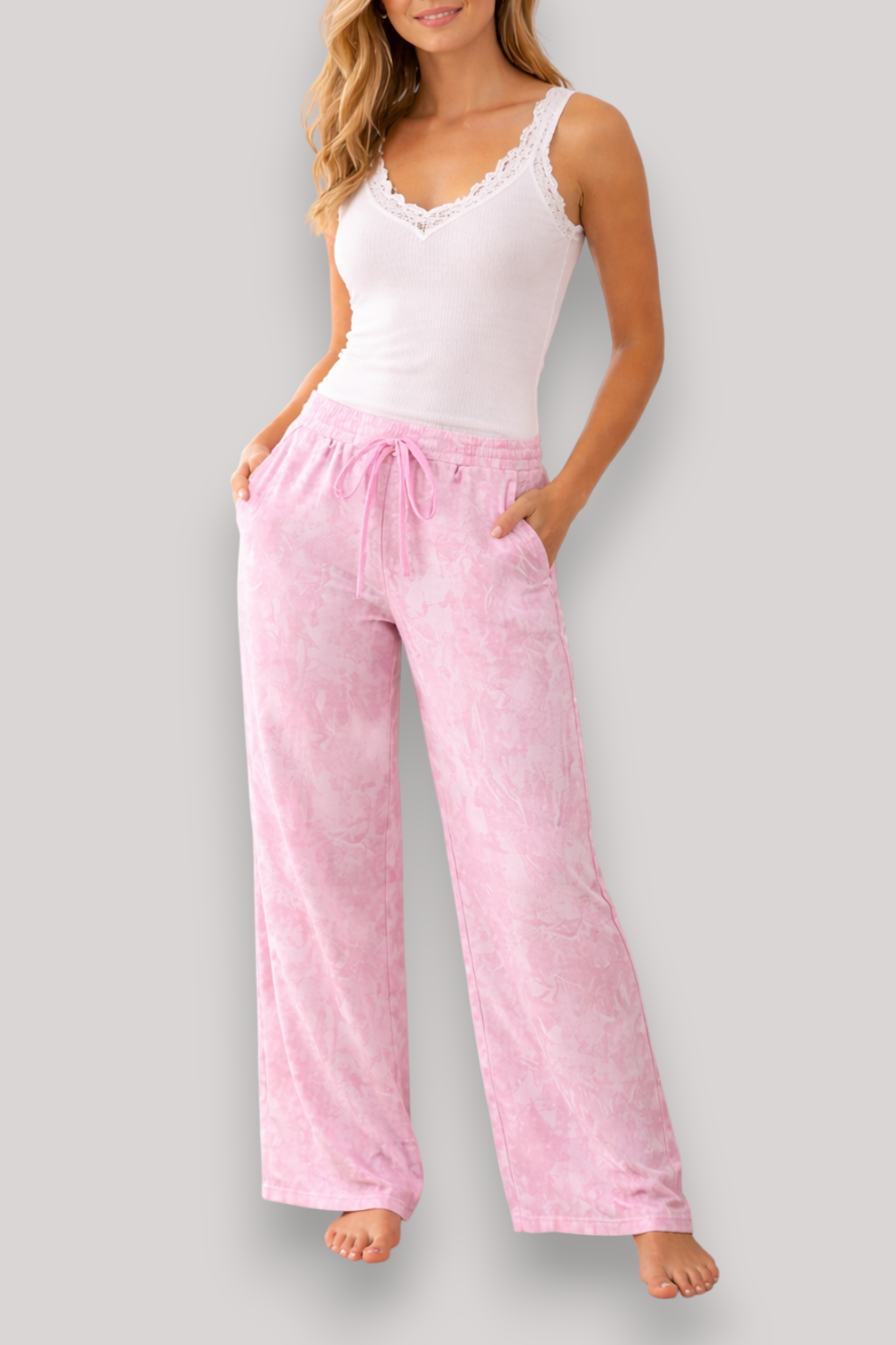 The Bexley Women's Camouflage Print Trousers Casual Relaxed Fit Pants