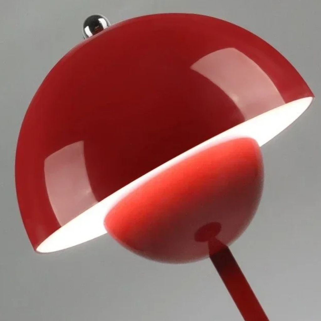 The Bloomora USB Rechargeable Mushroom Table Lamp