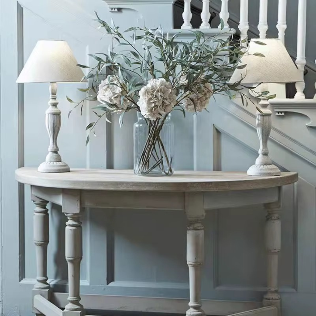 The Boisra French Wood Table Lamp