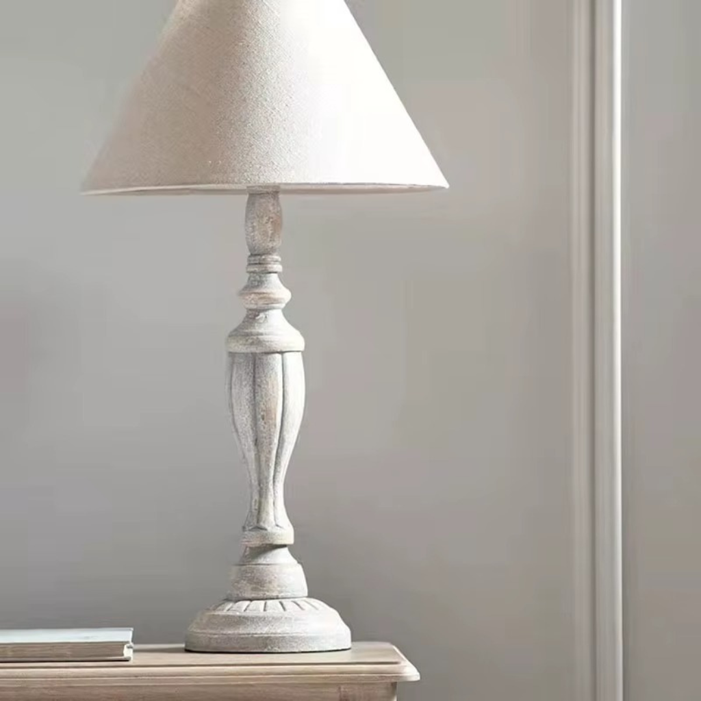 The Boisra French Wood Table Lamp