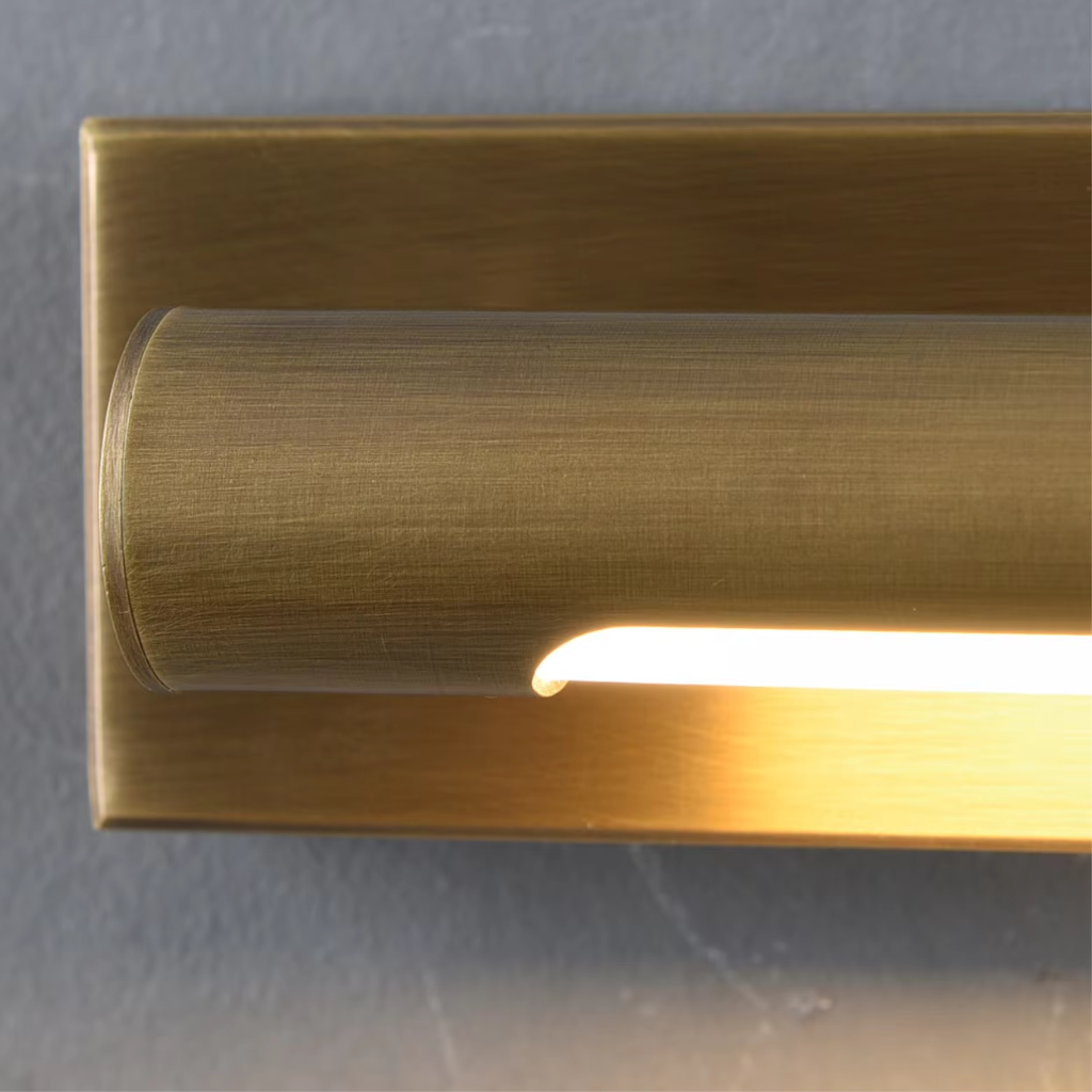 The Brassix Retro Wall Mirror Light