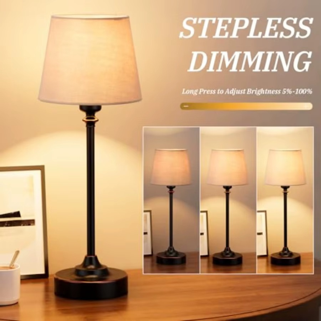 The Bronzelle Rechargeable Ambient Table Lamp