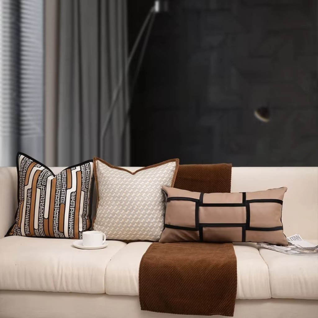 The Brunix Modern Nordic Throw Pillow Cover