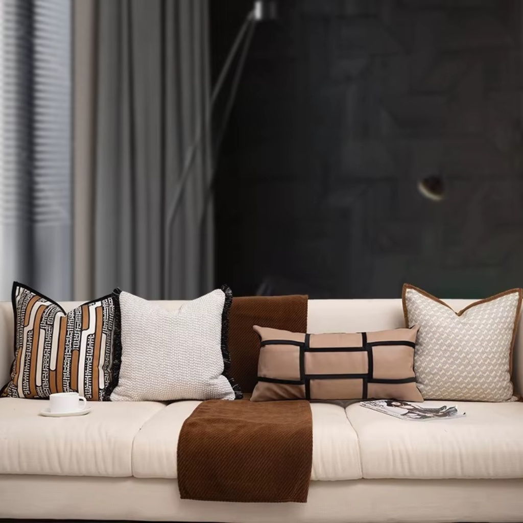 The Brunix Nordic Throw Pillow Cover
