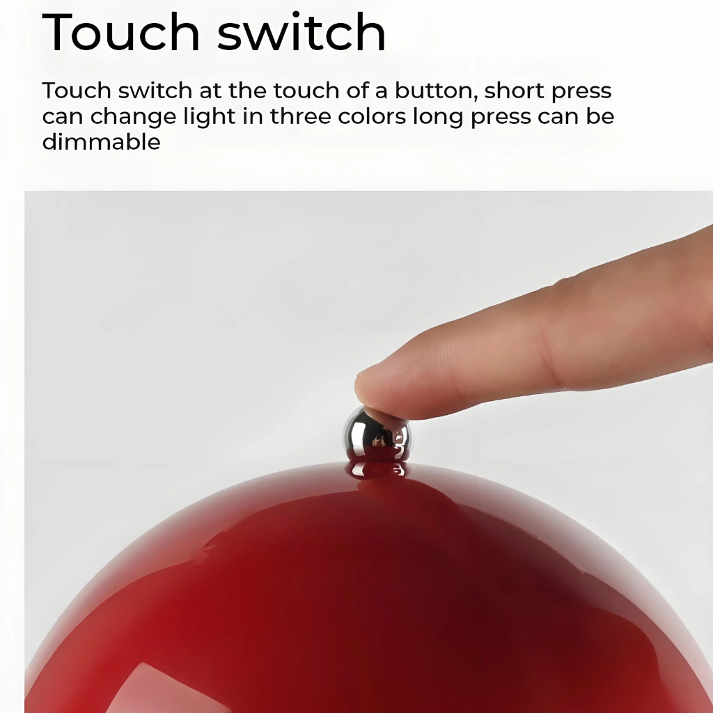 The Budelle USB Rechargeable Mushroom Table Lamp