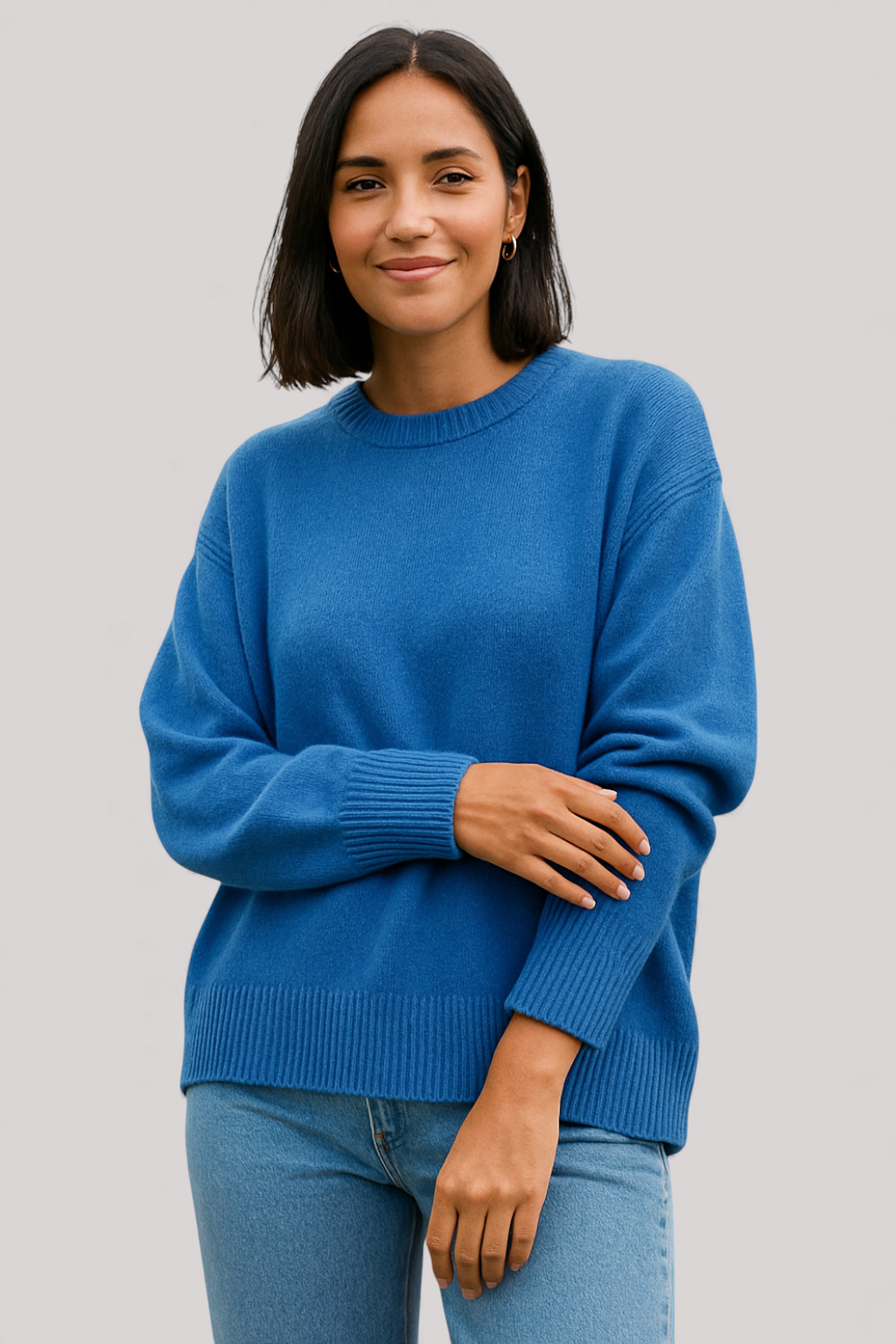The Calder Knit Sweater Relaxed Fit Warm Winter Jumper
