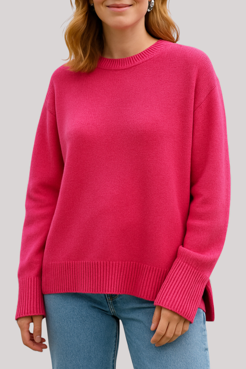 The Calder Knit Sweater Relaxed Fit Warm Winter Jumper