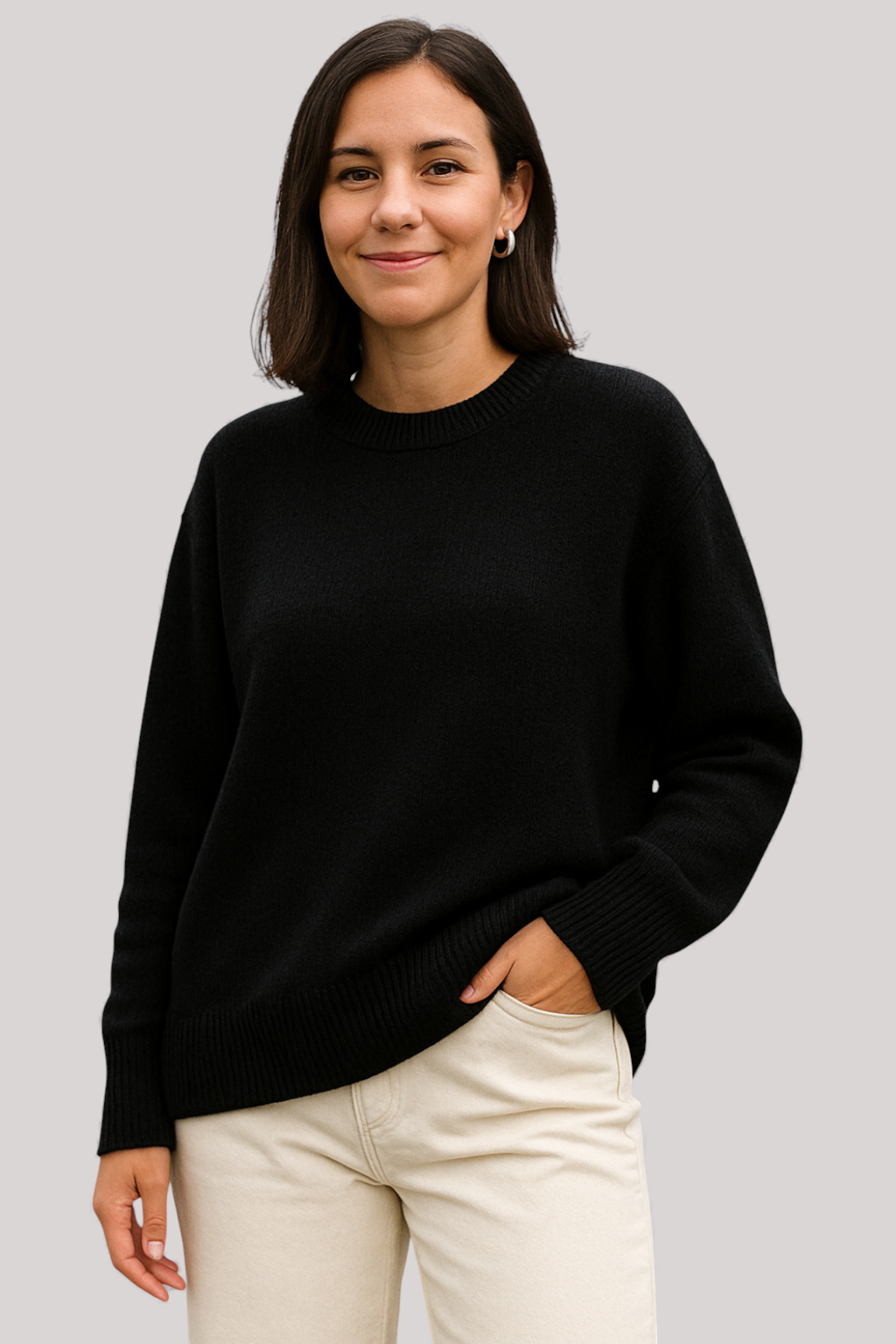 The Calder Knit Sweater Relaxed Fit Warm Winter Jumper