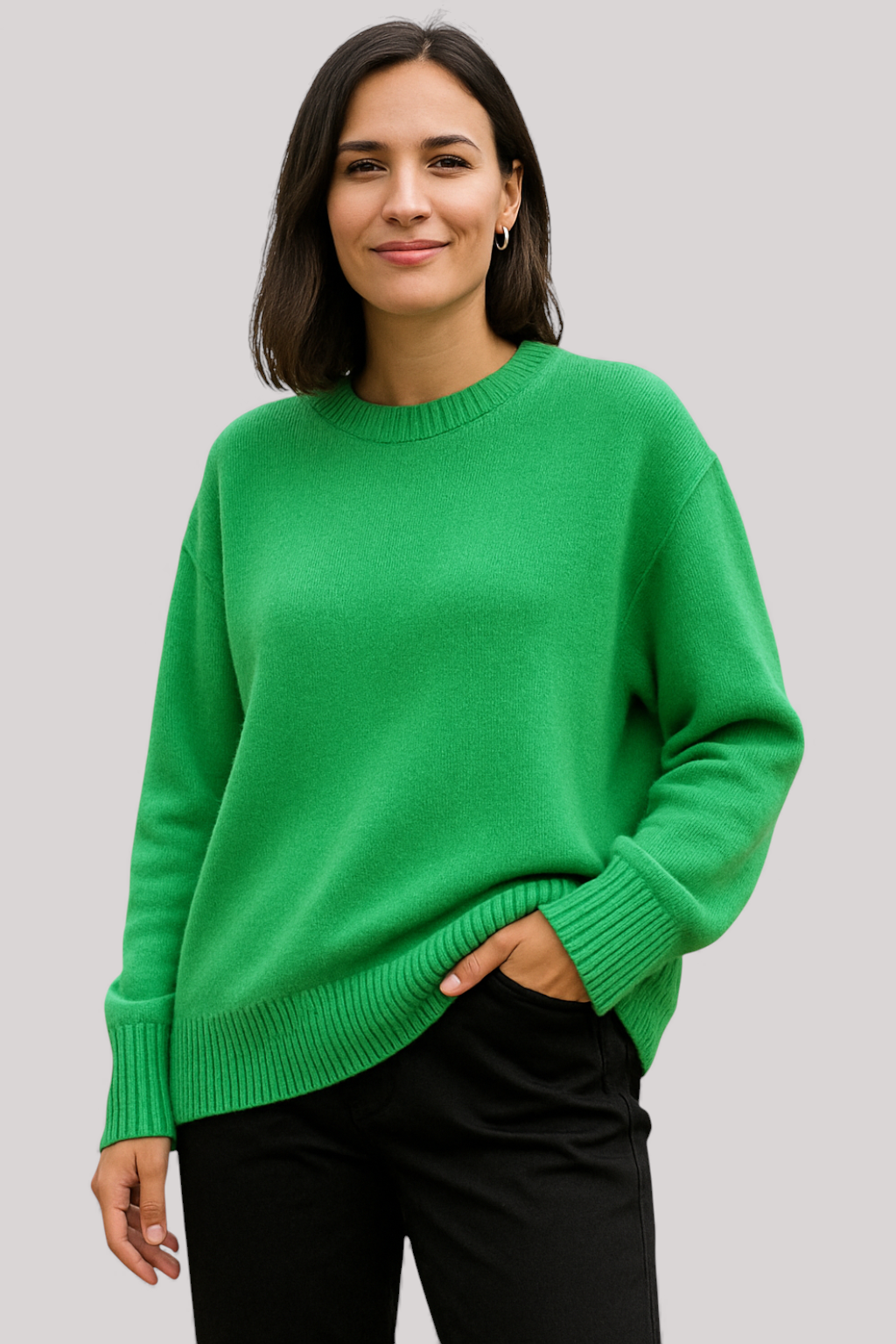 The Calder Knit Sweater Relaxed Fit Warm Winter Jumper