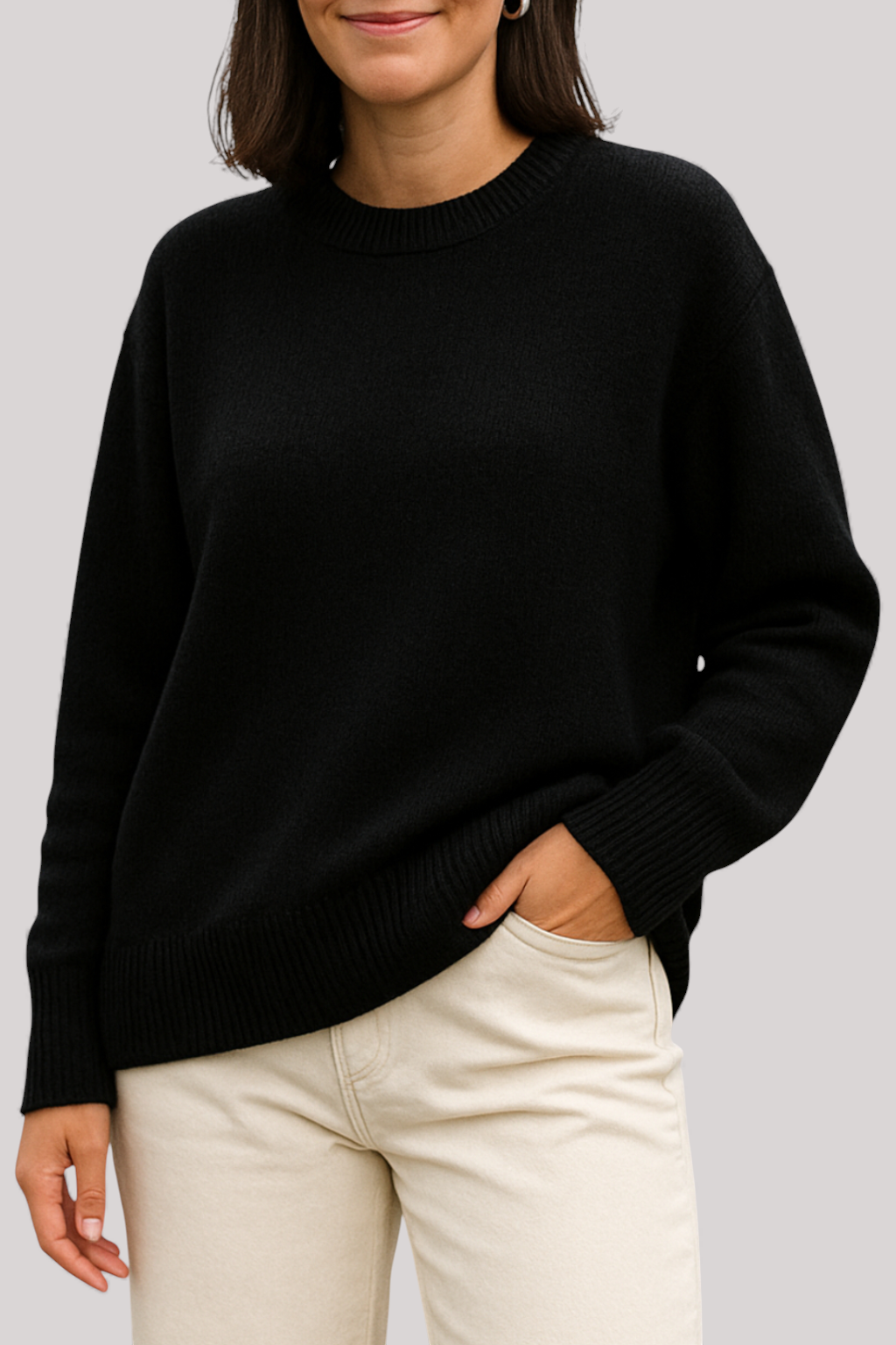 The Calder Knit Sweater Relaxed Fit Warm Winter Jumper