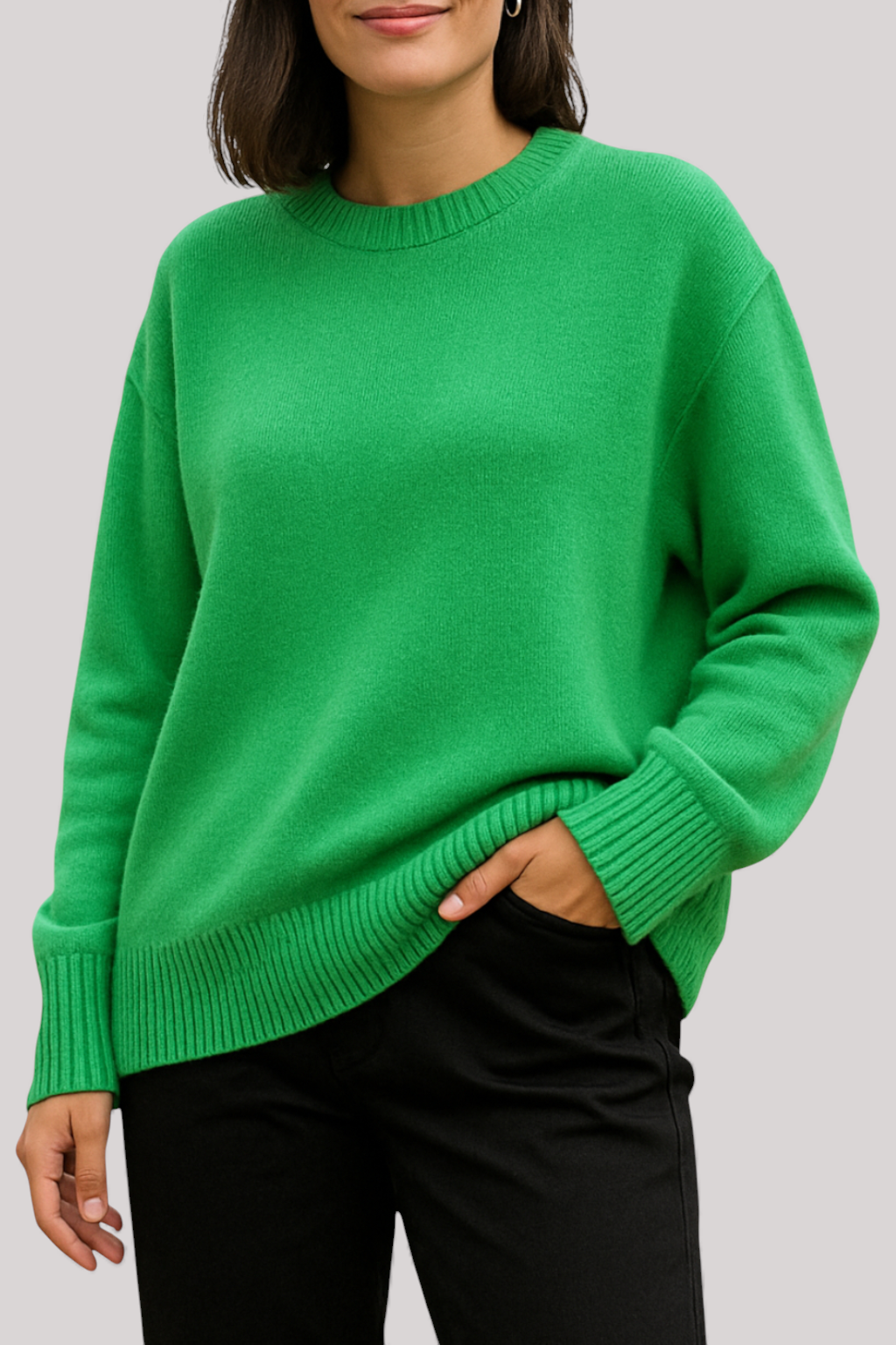 The Calder Knit Sweater Relaxed Fit Warm Winter Jumper
