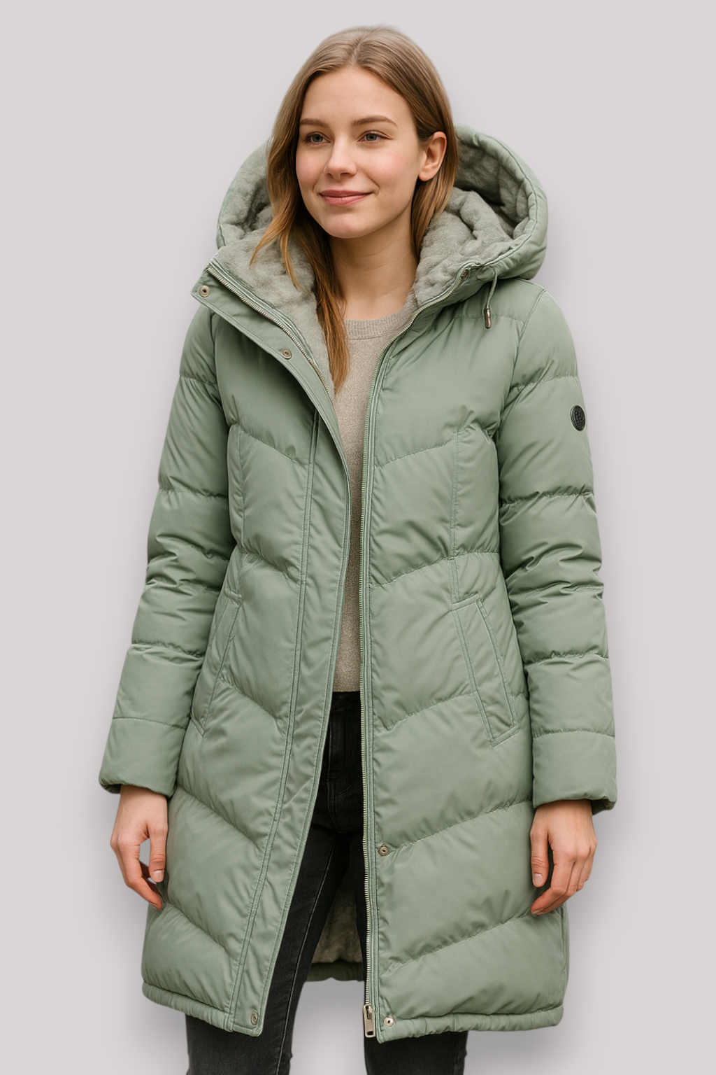 The Calderwood Hooded Winter Coat Warm Lined Insulated Jacket