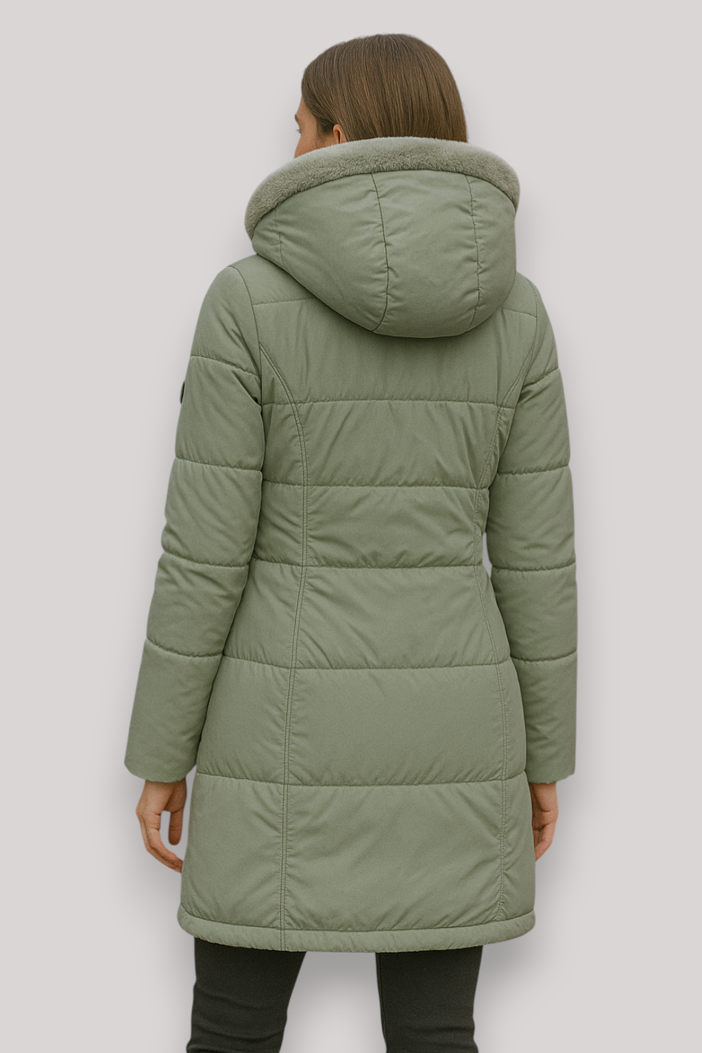 The Calderwood Hooded Winter Coat Warm Lined Insulated Jacket