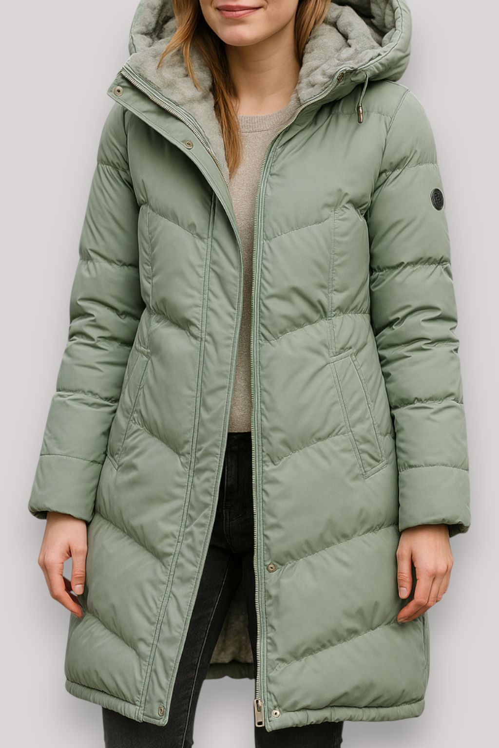 The Calderwood Hooded Winter Coat Warm Lined Insulated Jacket