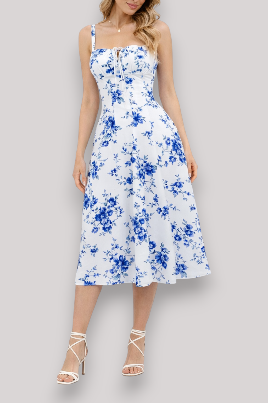 The Calista Women's Floral Split Maxi Dress