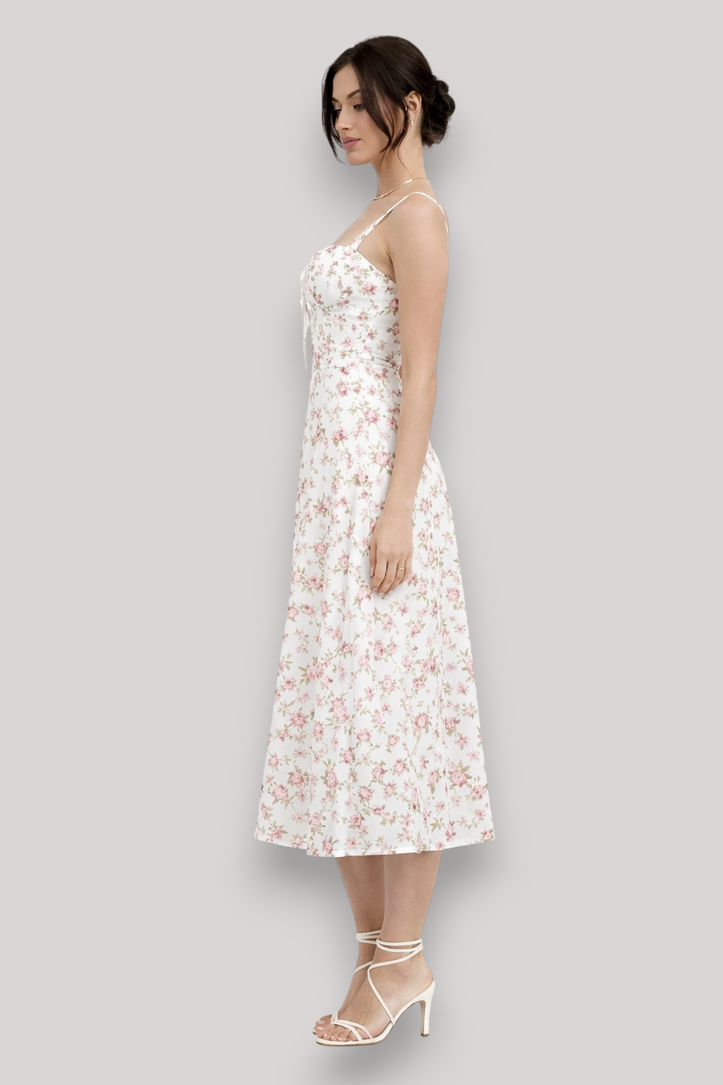 The Calista Women's Floral Split Maxi Dress