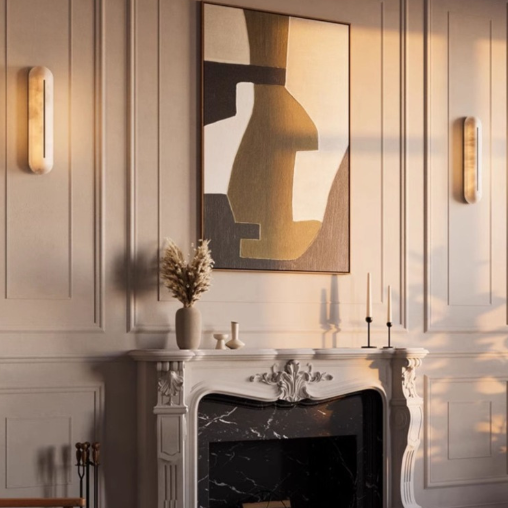 The Calvoro Italian Styled Marble LED Wall Light