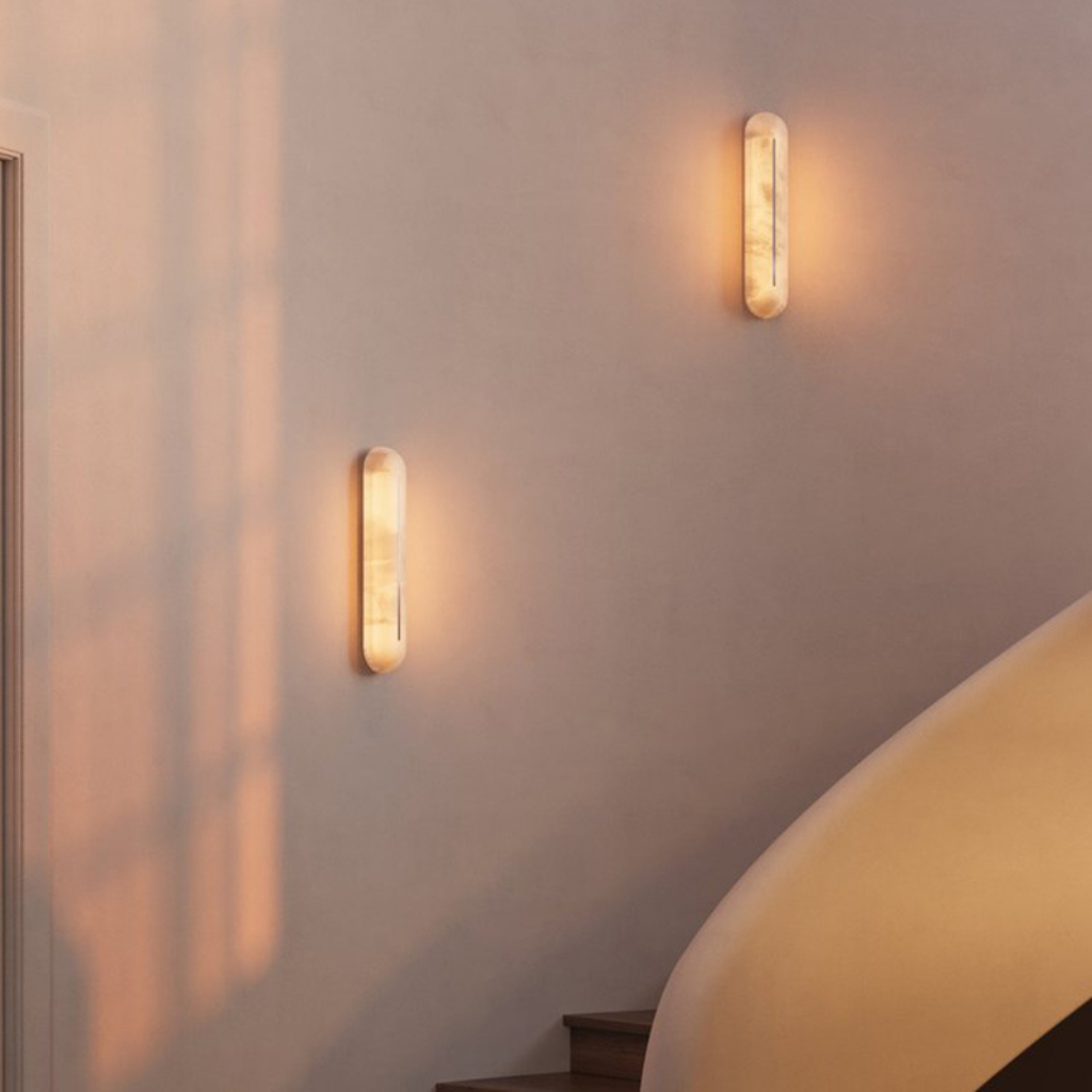 The Calvoro Italian Styled Marble LED Wall Light