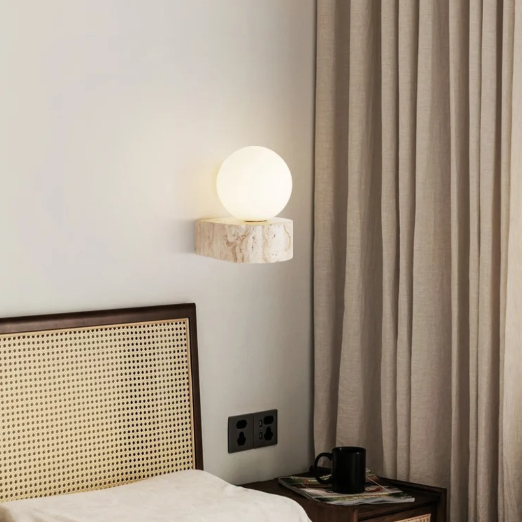 The Cavix Wabi Sabi Modern Wall Lamp