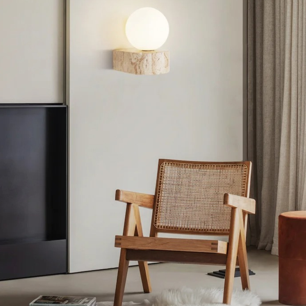 The Cavix Wabi Sabi Modern Wall Lamp