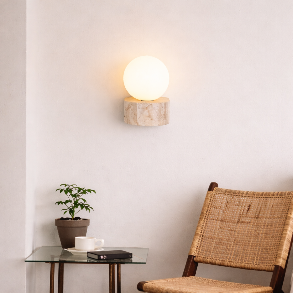 The Cavix Wabi Sabi Modern Wall Lamp