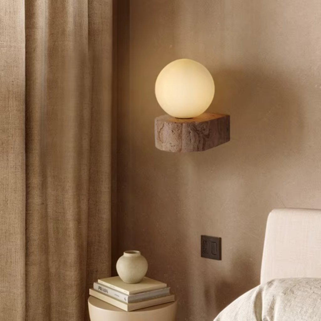 The Cavora Modern Wabi Sabi Wall Lamp