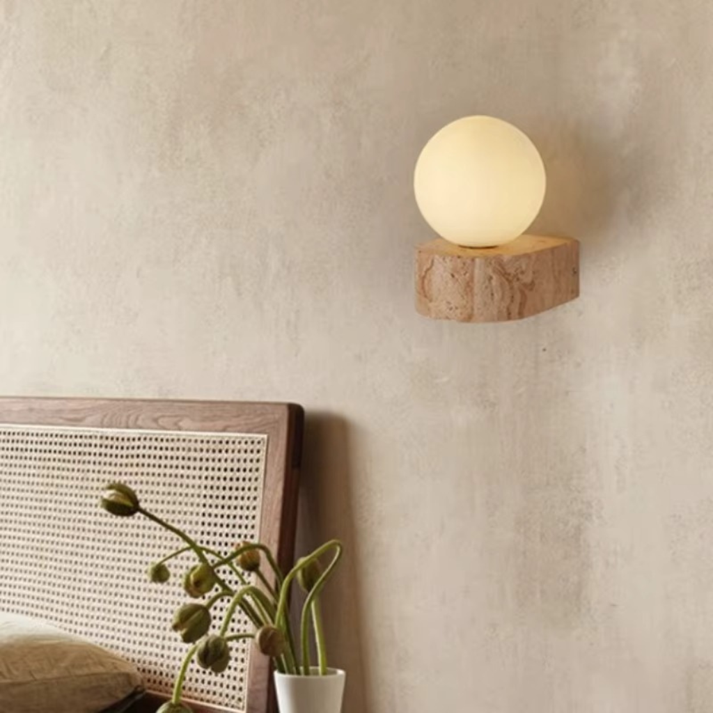 The Cavora Modern Wabi Sabi Wall Lamp