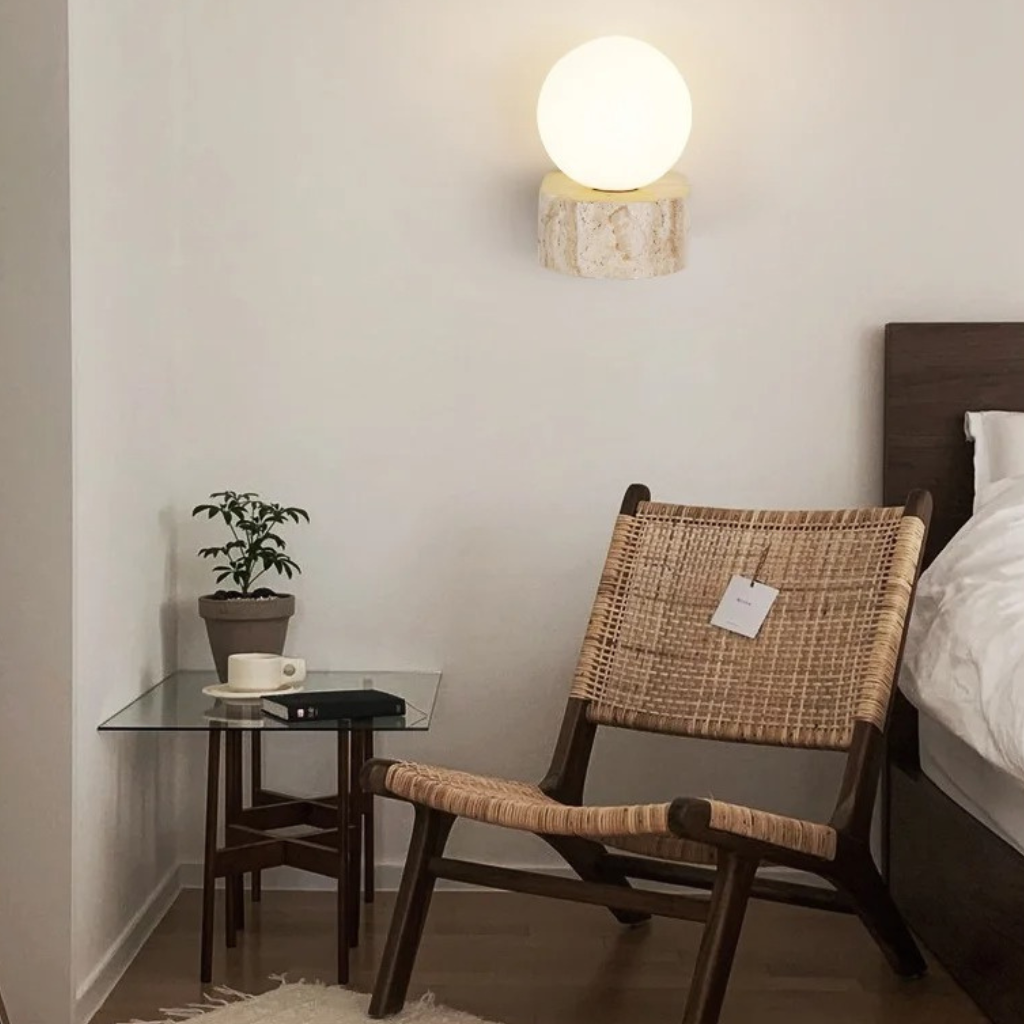 The Cavora Modern Wabi Sabi Wall Lamp